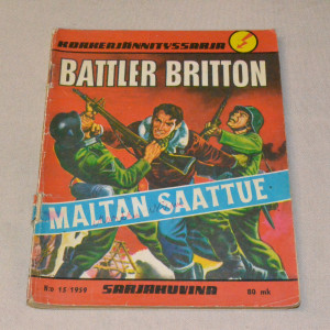 Korkeajännityssarja 15 - 1959 Battler Britton Maltan saattue
